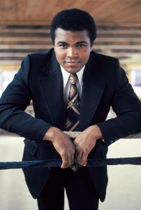 Heavyweight boxing champion Muhammad Ali is photographed at his Deer Lake, PA training camp in June of 1974. (Leroy Patton/Ebony Collection)