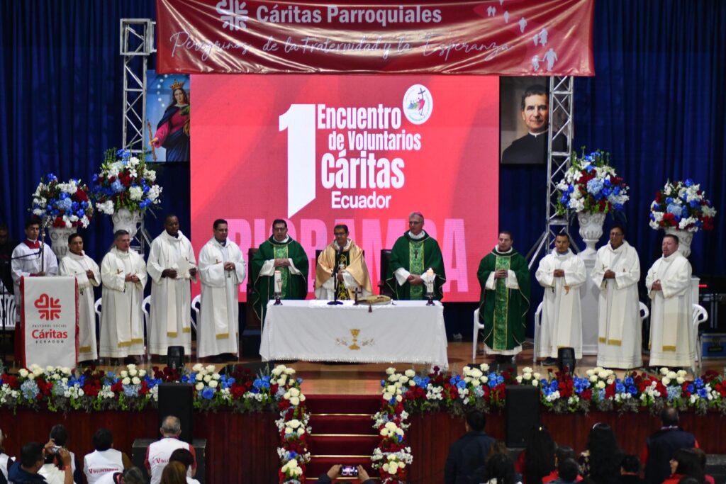 Cáritas Ecuador celebra con éxito su Primer Encuentro Nacional de Voluntarios en la Diócesis de Riobamba